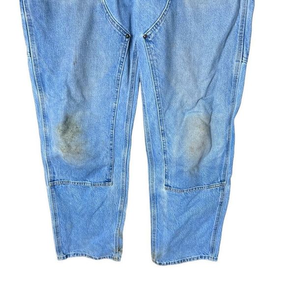 Carhartt Double Knee Dungaree Fit 33X34 - Picture 3 of 7